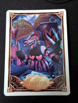 Hazbin Hotel Season 1 1st Edition Card - Velvette 47/50 - Foil - Image 1