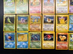 40 Vintage Pokemon Cards w/ Rare Trainers | Original Base Set (WOTC 1999) - Image 4