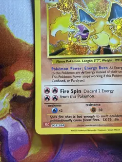 Charizard 003/034 Trading Card Game Classic Holo - Image 4