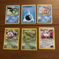 Pokemon TCG Gym Challenge Bundle [6 Cards] Non Holo NM/Mint - Image 1