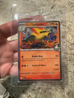 Pokemon TCG Destined Rivals Prerelease Staff Promo Cards [Sealed] - Image 1