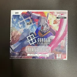 Gundam Card Game TCG Newtype Rising (GD01) Booster Box - New & Factory Sealed - Image 1