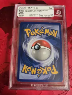 BGS 6.5 Shining Magikarp 66/64 Neo Revelation Holo Pokemon Card - Image 2