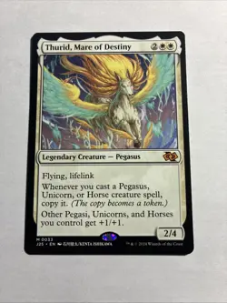 Thurid, Mare of Destiny (Anime) - Foundations Jumpstart MTG Plus Bonus Rare!!! - Image 1