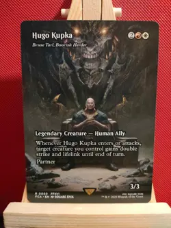 Hugo Kupka / Bruse Tarl, Boorish Herder - Final Fantasy - NM - MTG - Image 1