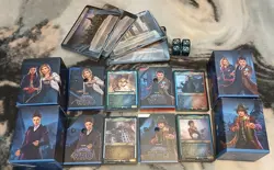 Magic The Gathering Doctor Who Commander Deck Set Of 4, Open And Sleeved - Image 1