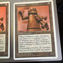 MTG Triskelion 4th Edition Regular Rare - Image 3