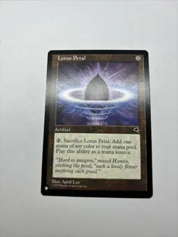 MTG Lotus Petal- Tempest- Common- NM - Image 2