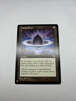 MTG Lotus Petal- Tempest- Common- NM - Image 3
