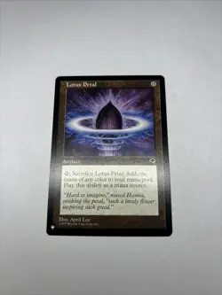 MTG Lotus Petal- Tempest- Common- NM - Image 4