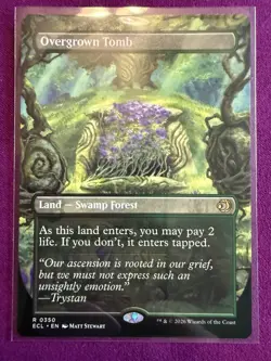 Overgrown Tomb (Borderless) Lorwyn Eclipsed Regular Magic The Gathering MTG - Image 4