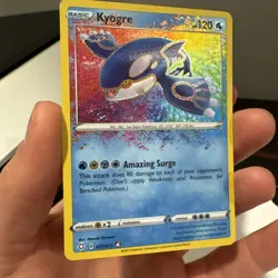 Kyogre 21/72 Shining Fates Holo Pokemon Card 2021 - Image 1