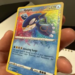 Kyogre 21/72 Shining Fates Holo Pokemon Card 2021 - Image 5