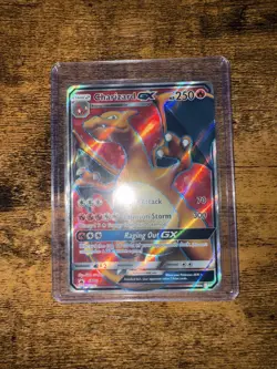 Pokemon Charizard GX Full Art Holo Black Star Promo 2017 Sun & Moon SM60 - Image 1