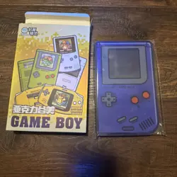 Pokemon Eif Origin Gameboy Lenticular Purple/blue Gameboy Case - Image 1