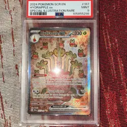 2024 Pokemon Scar En Hydrapple Ex Special Illustration Rare #167 Mint PSA 9. - Image 1