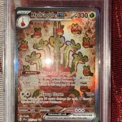 2024 Pokemon Scar En Hydrapple Ex Special Illustration Rare #167 Mint PSA 9. - Image 3