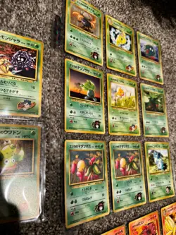 Vintage Japanese Pokemon Card Lot Gym Era 90s WOTC Pokemon Cards - Image 3