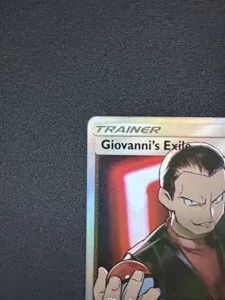 Pokemon TCG Giovanni's Exile Hidden Fates 67/68 Holo Full Art Ultra Rare - NM - Image 4