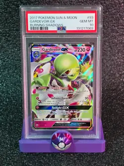 Pokemon TCG Gardevoir GX #93/147 Burning Shadows Ultra Rare PSA 10 - Image 1