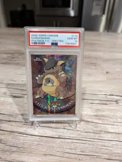PSA 10 💎 GEM MINT Spectra KANGASKHAN # 115 Topps Chrome HOLO Series 2 Pokemon - Image 1
