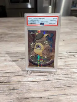 PSA 10 💎 GEM MINT Spectra KANGASKHAN # 115 Topps Chrome HOLO Series 2 Pokemon - Image 2
