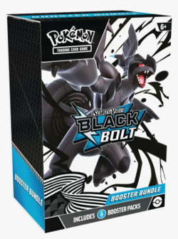 2-Pack Pokemon TCG SV10.5 Black Bolt & White Flare Booster Bundles Sealed New! - Image 2