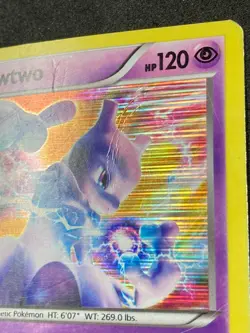 Pokemon Mewtwo Black & White Legendary Treasures Holo Rare 53/113 - HP - Image 3