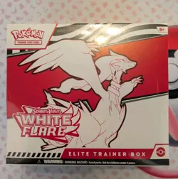 Pokemon TCG Scarlet & Violet White Flare Elite Trainer Box ETB - Sealed NEW - Image 1