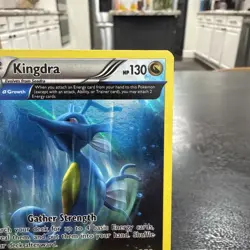 Pokemon - TCG Kingdra Primal Clash 108/160 Regular Holo Rare (2015) - Image 3
