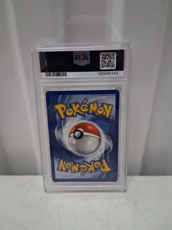 First Edition 2000 Pokemon Gym Challenge 28/132 Lt. Surge's Jolteon PSA NM-MT 8 - Image 2