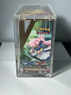 2014 Pokemon XY Phantom Forces Empty Booster Box w/Display Case - Image 3