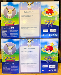 LOT of 2 Pokemon TCG: Pokemon GO Radiant Eevee Premium Collection Boxes NEW!!!! - Image 2