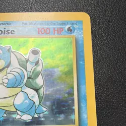 Pokemon Blastoise 2/102 Base Set Holo Rare 1999 Stage 2 HP100 - Image 2