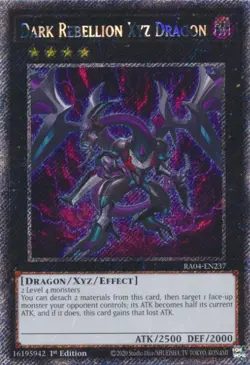 Yu-Gi-Oh! - Dragon Xyz de la Rebellion des Tenebres - MINT/NMINT - FR - 1st - Image 1