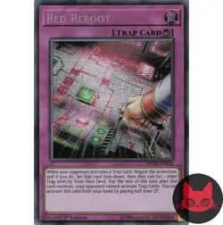Yugioh Red Reboot MP19-EN046 Secret Rare 1st Edition NM - Image 1