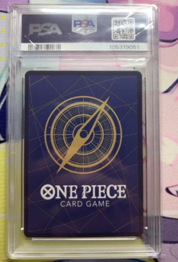 PSA 8 Trafalgar Law OP05-069 Comic Parallel Manga Art One Piece Card Japanese - Image 2