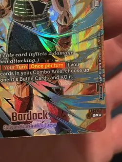 2024 DRAGON BALL SUPER CARD GAME FUSION WORLD REGIONALS TOP PRIZE BARDOCK - Image 4