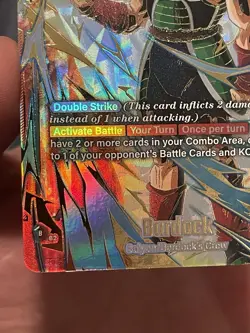 2024 DRAGON BALL SUPER CARD GAME FUSION WORLD REGIONALS TOP PRIZE BARDOCK - Image 5