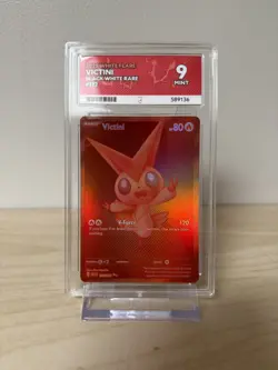 Pokemon TCG Victini White Flare Card 172/086 English Edition 2025 - Ace 9 - Image 1