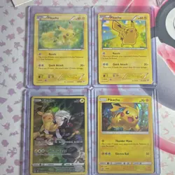 Pokemon Pikachu & Zekrom Card Lot (8) TCG Promo Bundle - Image 1