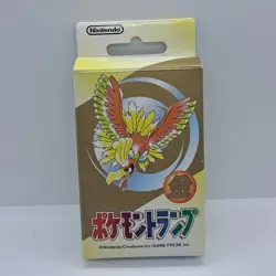2000 Pokemon Poker Deck Playing Cards Gold Ho-Oh Deck Box Empty NO CARDS! - Image 2