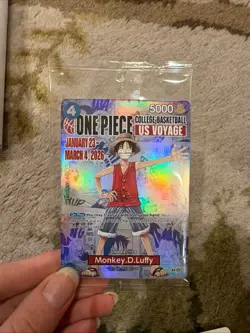 Bandai Namco One Piece College Basketball US Voyage Card - Illinois Basketball - Image 1