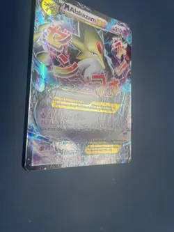 M Alakazam EX - XY Fates Collide 26/124 - Half-Art Rare Pokemon Card - MP/LP - Image 2