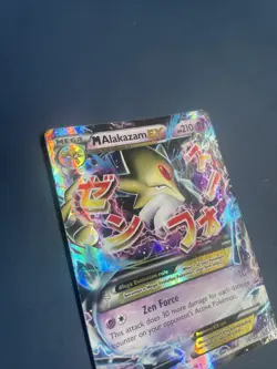 M Alakazam EX - XY Fates Collide 26/124 - Half-Art Rare Pokemon Card - MP/LP - Image 5