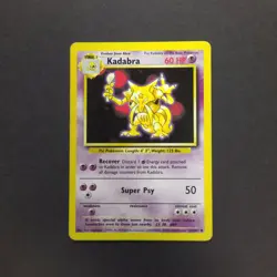 Pokemon Card WOTC 1999-2000: Kadabra 32/102 - Base Set - Image 1