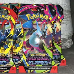Pokemon - Sealed Phantasmal Flames Booster Pack - Sleeved Pokemon Card - Image 2