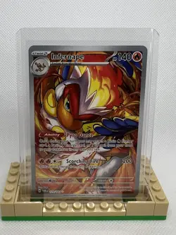 Infernape - Illustration Rare Twilight Masquerade Pokemon TCG Card 173/167 - Image 1