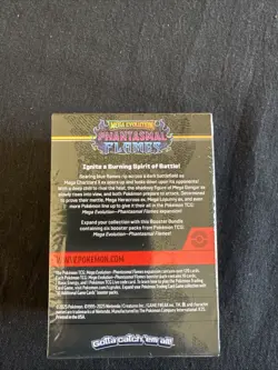 Pokemon TCG Mega Evolution Phantasmal Flames Booster Bundles New Sealed 6 Packs - Image 2