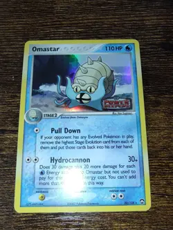 Pokemon EX Power Keepers Omastar 20/108 Reverse Holo - Image 3